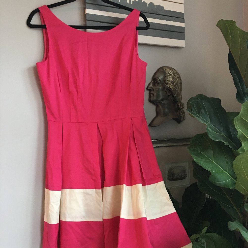 *PRICE REDUCTION Kate Spade Mandy Pink White Dress